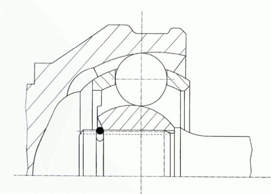 GKNJ20705 GKN-SPIDAN - ШРУС