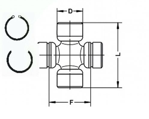U 109 GKN-SPIDAN - Хрестовина