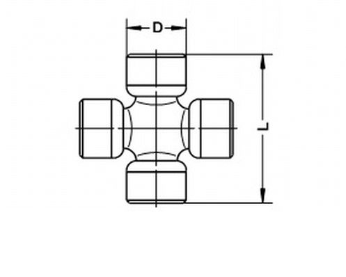 U 167 GKN-SPIDAN - Хрестовина