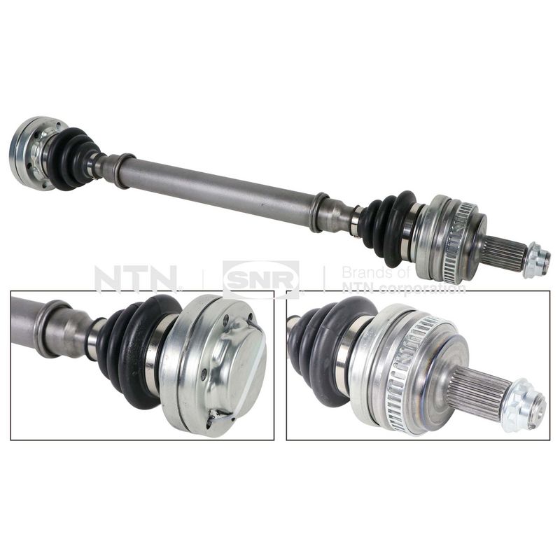 SNR DK50025 Піввісь (задня) BMW 3 (E46/E90) 98-11 (R) (27x664) M52/N42/N43/N45/N46/N52