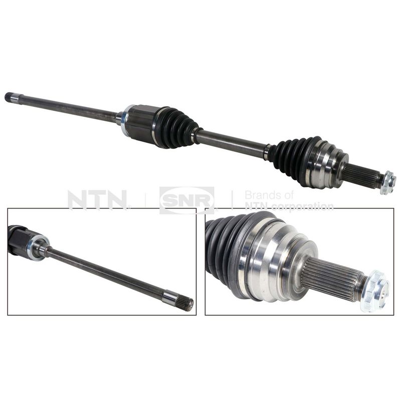SNR DK50027 Піввісь (передня) BMW 7 (G11/G12)/X5 (F15/F85)/X6 (F16/F86) 13-19 (R) (30x27x1020) B58/N63/S63