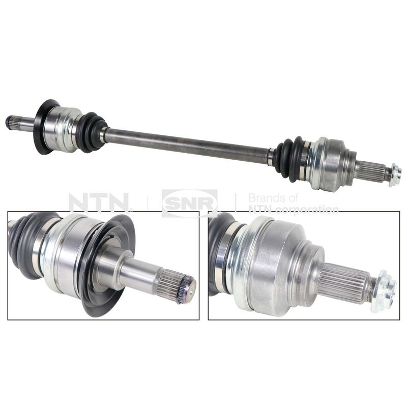 SNR DK50028 Піввісь (задня) BMW 3 (F30/F80) 11-18 (L) (28x27x744) B38/B46/B47/B48/B58/N13/N20//N26/N47/N55