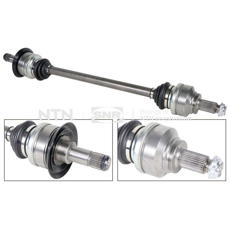 SNR DK50029 Піввісь (задня) BMW 3 (F30/F80) 11-18 (R) (28x27x800) B38/B46/B47/B48/B58/N13/N20//N26/N47/N55
