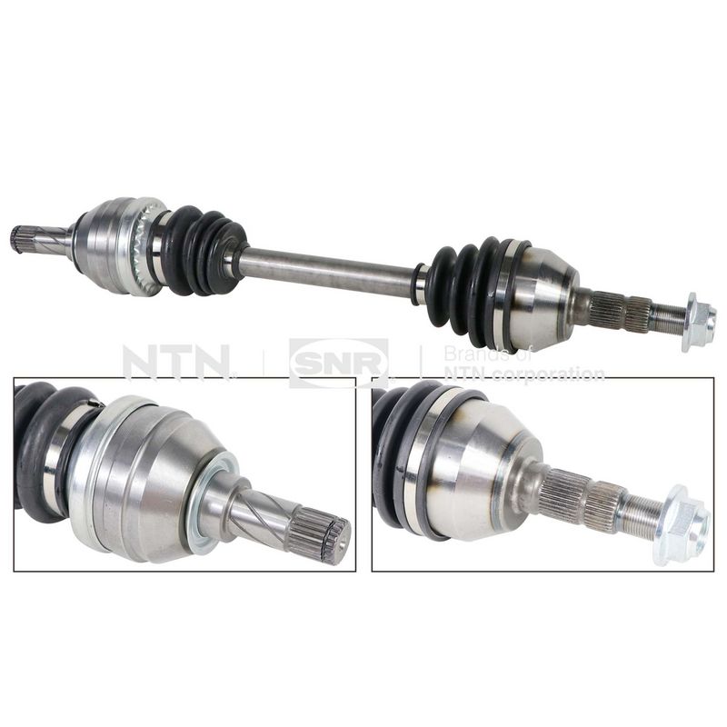 SNR DK53024 Піввісь (передня) Opel Astra 1.4/1.6 02-15 (L) (33x22x590)