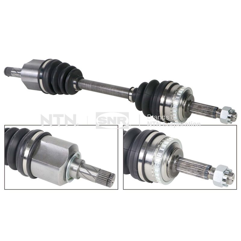 SNR DK53027 Піввісь (передня) Opel Corsa 1.0/1.2 16V 00- (L) (22x22x584x29T) (+ABS)