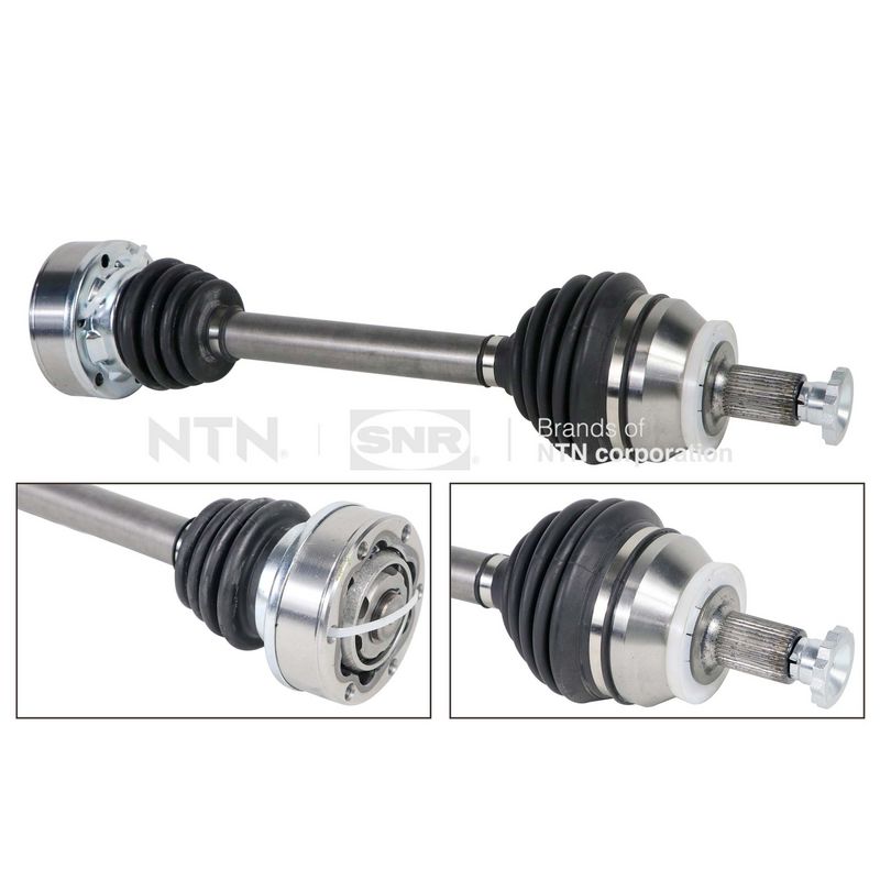 SNR DK54054 Піввісь (передня) Skoda Rapid/VW Polo 09- (L) (36x496)