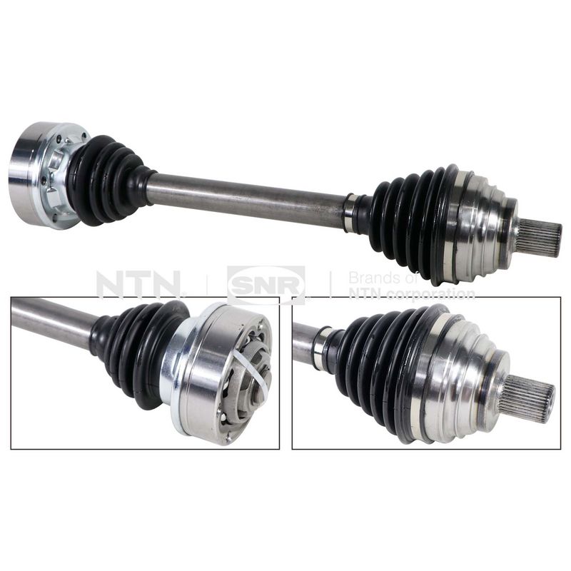 SNR DK54056 Піввісь (передня) VW Caddy III 2.0 SDI 04-10/Passat 1.9 TDI 03-10 (L) (36x511)