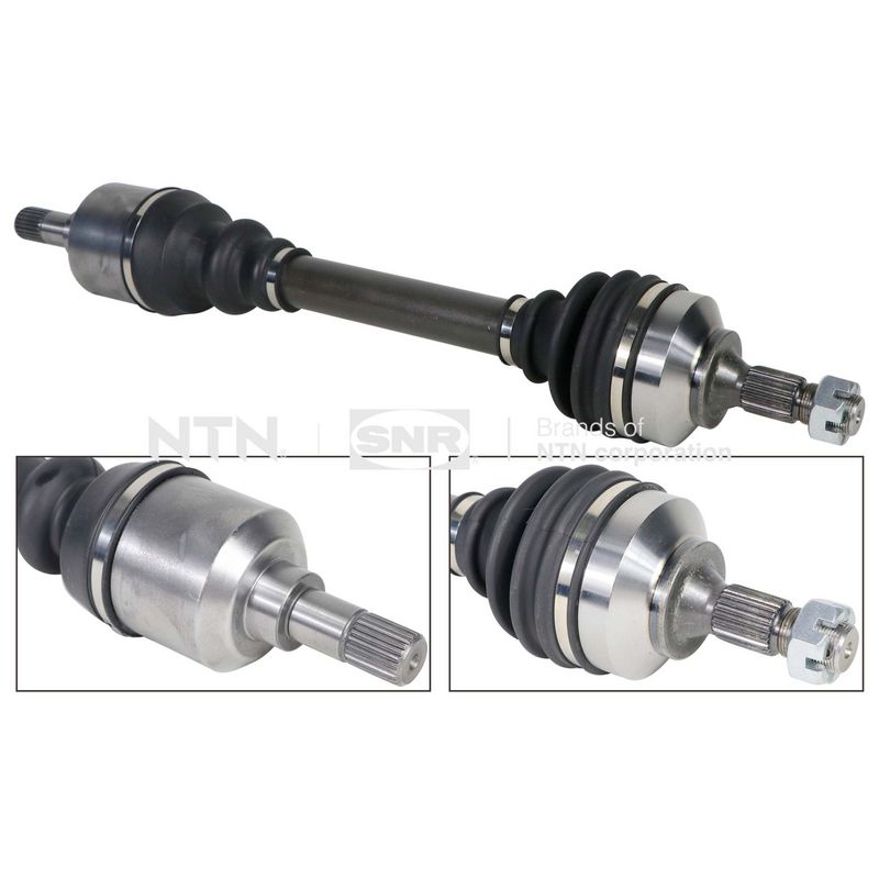 SNR DK66042 Піввісь (передня) Citroen Berlingo/Peugeot Partner 1.6HDI/1.6i 08- (L) (25х24х625)