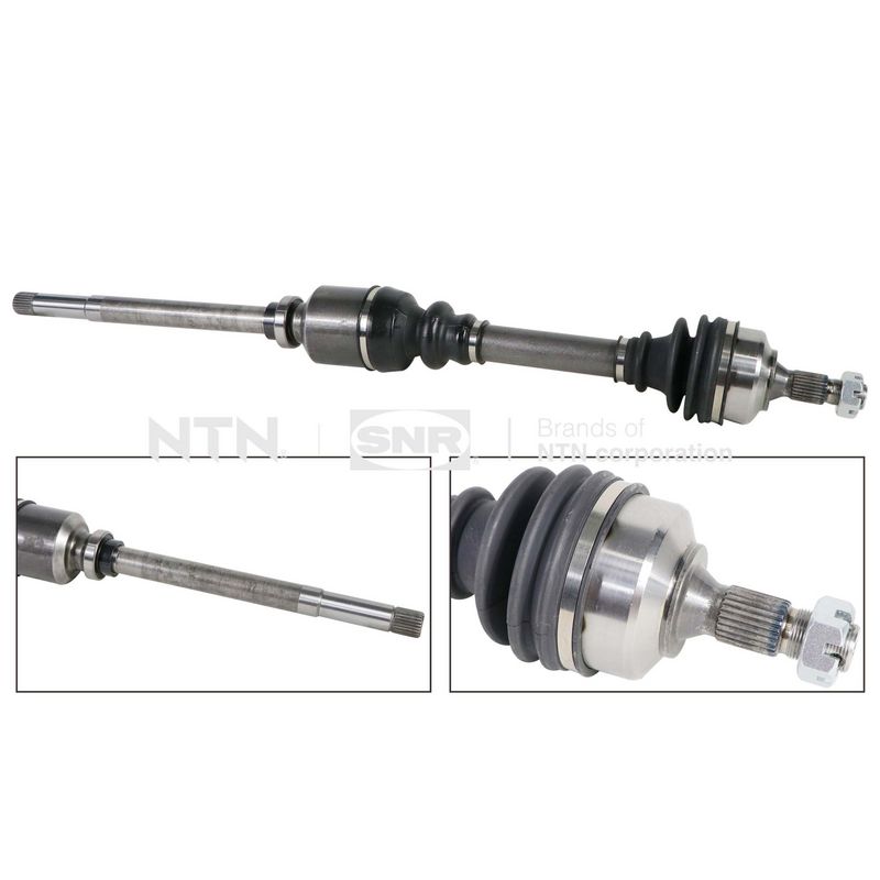 SNR DK66048 Піввісь (передня) Citroen Berlingo/Peugeot Partner 1.6/1.9D 96- (R) (24x25x872)