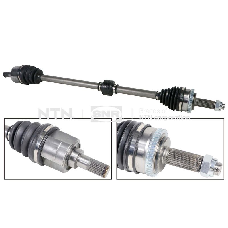 SNR DK84007 Піввісь (передня) Hyundai i30 1.4/1.6 07-11 (R) (27x25x941)