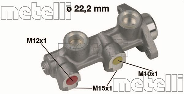 Metelli 050189 Головний гальмівний циліндр