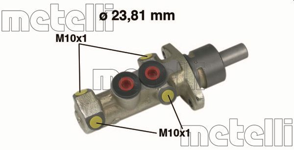 Metelli 050299 Циліндр гальмівний (головний) MB Vito (W638) 96-