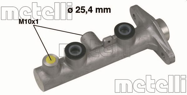 Metelli 050347 Головний гальмівний циліндр