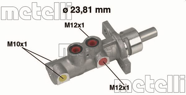 Metelli 050362 Циліндр гальмівний (головний) Citroen Berlingo/Xsara 96-11/Peugeot 306 96-02/Partner