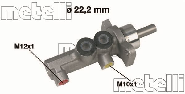 Metelli 050381 Головний гальмівний циліндр