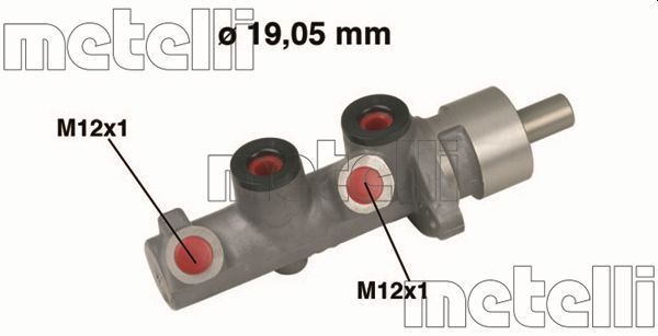 Metelli 050472 Головний гальмівний циліндр