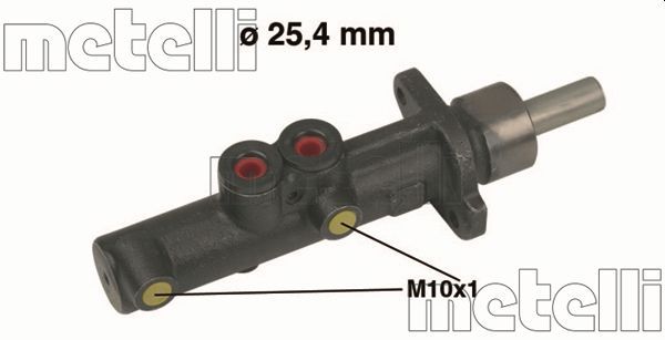 Metelli 050473 Циліндр гальмівний (головний) MB Sprinter/VW LT 96-06 (+ABS)