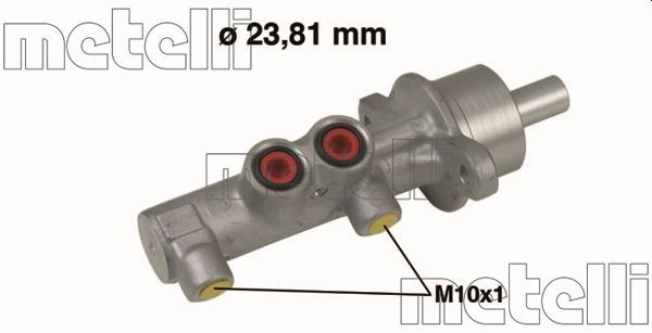Metelli 050539 Головний гальмівний циліндр