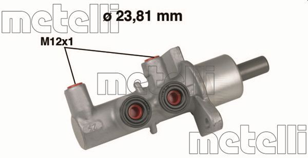 Metelli 050567 Головний гальмівний циліндр