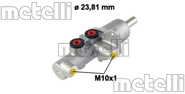 Metelli 050603 Циліндр гальмівний (головний) VW LT 28-35 II/28-46 II 96-06