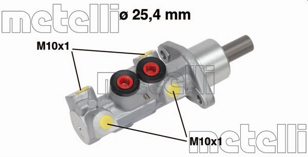 Metelli 050604 Циліндр гальмівний (головний) VW T4 90-03