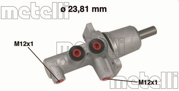 Metelli 050617 Циліндр гальмівний (головний) MB Sprinter 00-06
