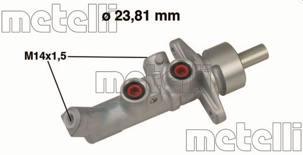 Metelli 050648 Головний гальмівний циліндр