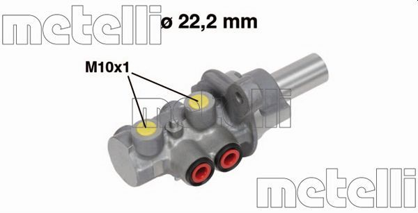 Metelli 050677 Головний гальмівний циліндр