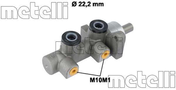 Metelli 050722 Головний гальмівний циліндр