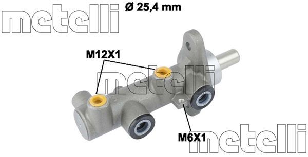 Metelli 050818 Циліндр гальмівний (головний) Hyundai Tucson/Kia Sportage 04-