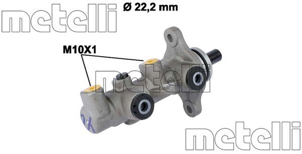 Metelli 050820 Головний гальмівний циліндр