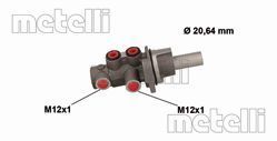 Metelli 050887 Головний гальмівний циліндр