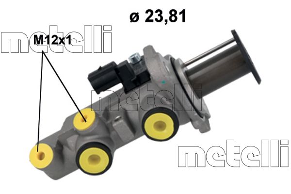 Metelli 051250 Головний гальмівний циліндр