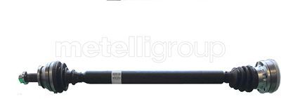 Metelli 171305 Піввісь (передня) (R) Skoda Fabia/Roomster/VW Polo 05-17 (36z/752mm)