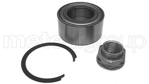 Metelli 191575 Підшипник маточини (передньої) Fiat Doblo 01- (-ABS) (37x72x37)