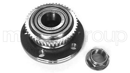 Metelli 191625 Підшипник маточини (задньої) Citroen Jumpy/Fiat Scudo/Peugeot 806/Expert 95-06 (+ABS4