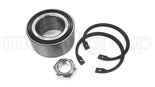 Metelli 192224 Підшипник маточини (передньої) VW Caddy II 95-04/Golf 85-02 (40x72x37) (к-кт)