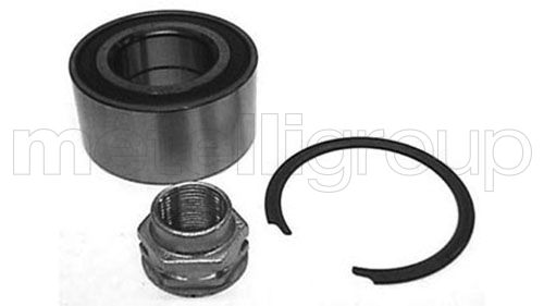 Metelli 192239 Підшипник маточини (передньої) Fiat Doblo 01- (+ABS) (37x72x37)