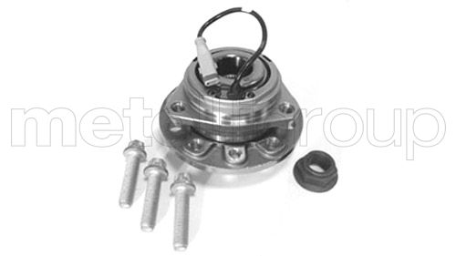 Metelli 192345 Підшипник маточини (передньої) Opel Astra H/Zafira 04-15