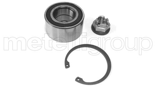 Metelli 192347 Підшипник маточини (передньої) Renault Kangoo 08- (37x72x37) (+ABS)