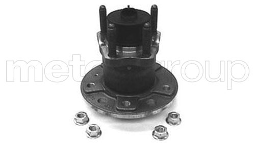 Metelli 192438 Підшипник маточини (задньої) Opel Astra G 98-/Combo/Meriva 03-/Vectra B 95- (+ABS)