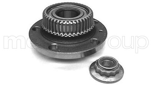 Metelli 192499 Підшипник маточини (задньої) Skoda Octavia 97-10/VW Bora/Golf IV 98-05 (+ABS=43z) (63
