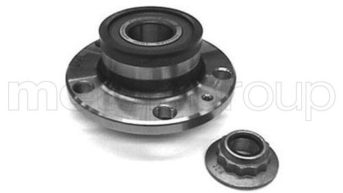 Metelli 192558 Підшипник маточини (задньої) Skoda Fabia 99-/VW Polo 01-