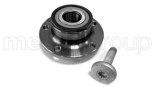 Metelli 192704 Підшипник маточини (задньої) Audi A3/Skoda Octavia/SuperB//VW Golf/Passat B6/B7/B8 03