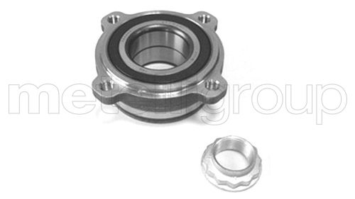 Metelli 192706 Підшипник маточини (задньої) BMW 5 (E39/E60) 95-10 (+ABS) (к-кт)