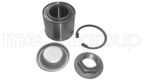 Metelli 192776 Підшипник маточини (задньої) Citroen Berlingo/Peugeot Partner 08- (30x62x51) (к-кт)