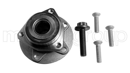 Metelli 192780 Підшипник маточини (передньої) VW Caddy 03- (3 болти)