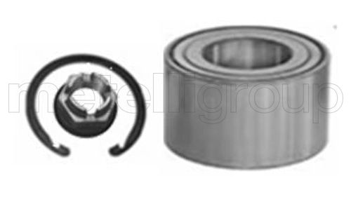 Metelli 192872 Підшипник маточини (передньої) Renault Megane III/IV 08-/Duster 11- (42x80x39) (+ABS)