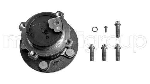 Metelli 192922 Підшипник маточини (задньої) Ford Focus II 04-12/C-MAX 07-12 (к-кт)