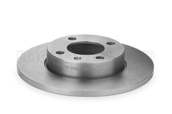 Metelli 230054 Диск гальмівний (передній) Seat Ibiza 93-99/VW Golf/Passat 74-96/Polo 81-01 (239x10)